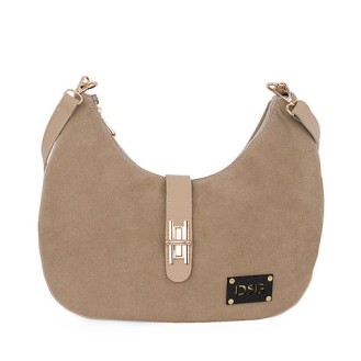 Women's Shoulder Bag 26134-1203 De Raggi Beige