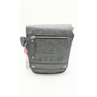 Men's crossbody bag LEASTAT black 9687