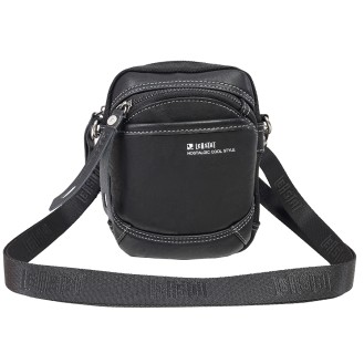  Men's Crossbody Bag Leastat (Small) 9712 Black