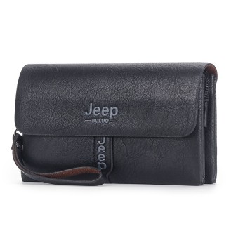 Men's bag with strap JEEP BULUO JLC2024 Black