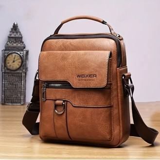 PU leather shoulder bag Weixier KSL-8301 Coffee