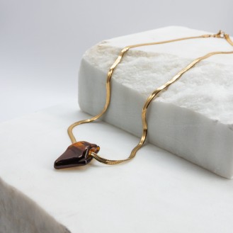 Fyllo Necklace Beer (brown)
