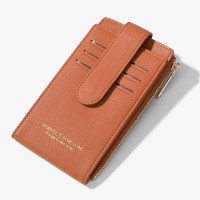 Women's card wallet WEICHEN SKL-008 Brown