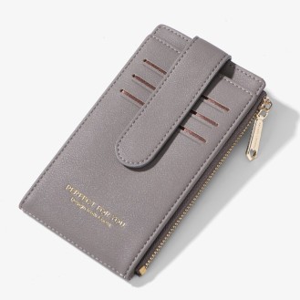 Women's card wallet WEICHEN SKL-008 Grey