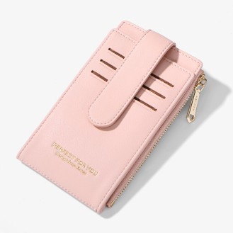 Women's card wallet WEICHEN SKL-008 Soft pink