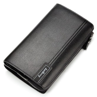 Large men's wallet BAELLERRY SKL-017 Black