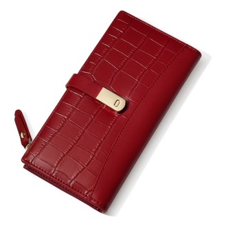 Large capacity women's wallet WEIER Y8804 Red